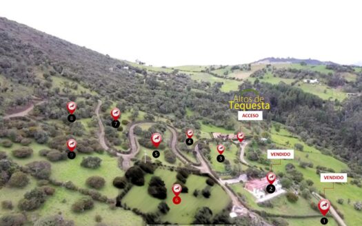Lote 7 en Venta – Altos de Tequesta – Sesquilé C/marca